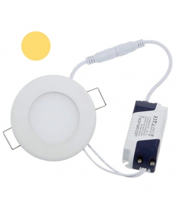 PANEL LED 6W REDONDO LUZ...